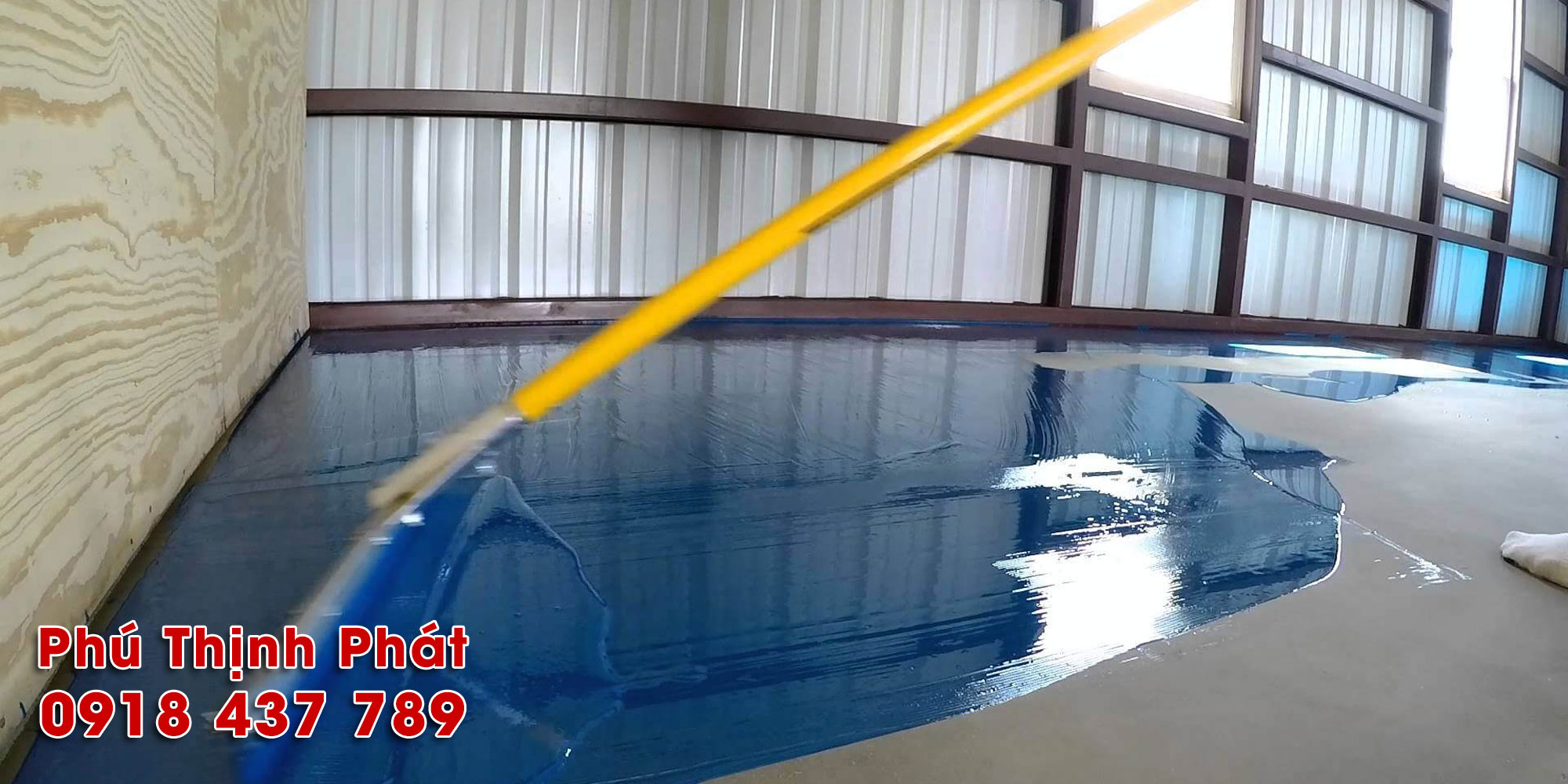 Sơn nên nhà xưởng hệ tự sang phẳng